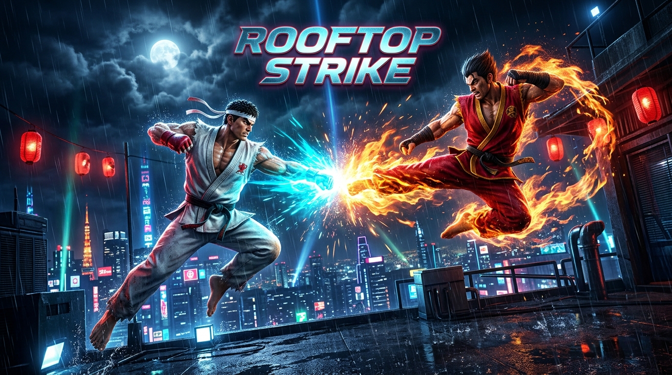 Rooftop Strike — 3D Fighter cover art